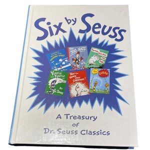 Vintge Six By Six A Treasury Of Dr Seuss Classics RARE Hardcover 1st Edition EUC